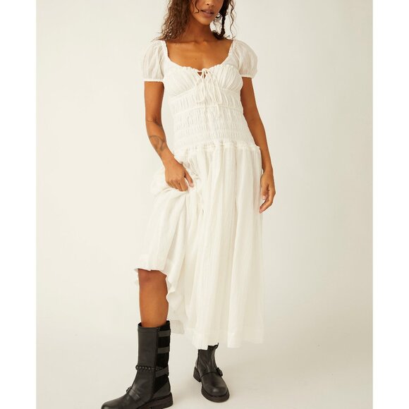 FREE PEOPLE Feeling Bonita Midi / Ivory - Picture 5 of 7